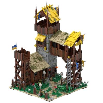 Orc Outpost MODULAR BUILDING MOC-87489 by povladimir with 2568 pieces