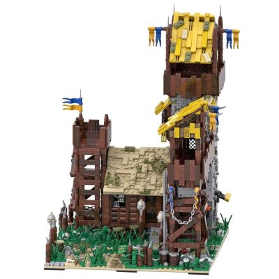 Orc Outpost MODULAR BUILDING MOC-87489 by povladimir with 2568 pieces