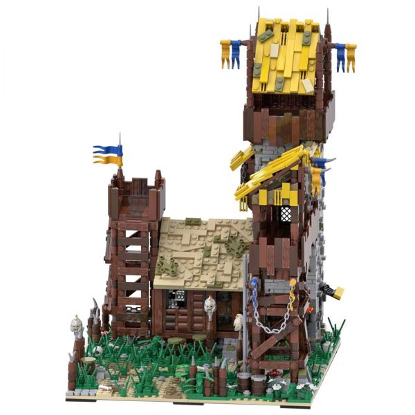 Orc Outpost MODULAR BUILDING MOC-87489 by povladimir with 2568 pieces