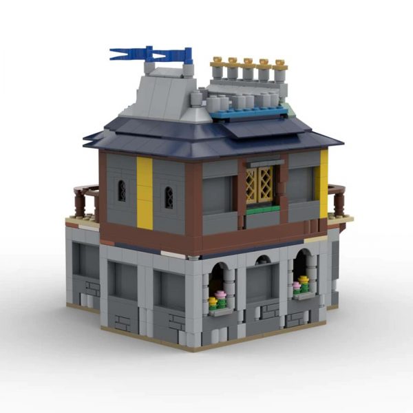 31120 – Medieval Inn Modular Building MOC-87503 by Tavernellos with 792 pieces
