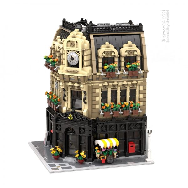 Post Office MODULAR BUILDING MOC-88507 by simon84 with 4534 pieces