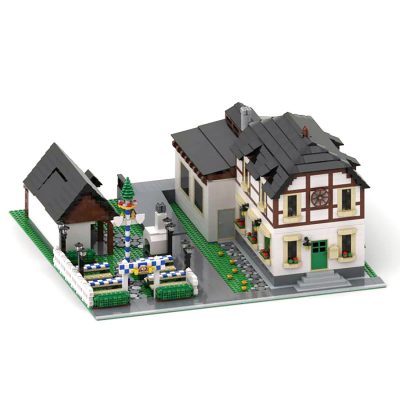 German Beer Brewery MODULAR BUILDING MOC-90068 by SteinbrueckerMOCs WITH 4552 PIECES