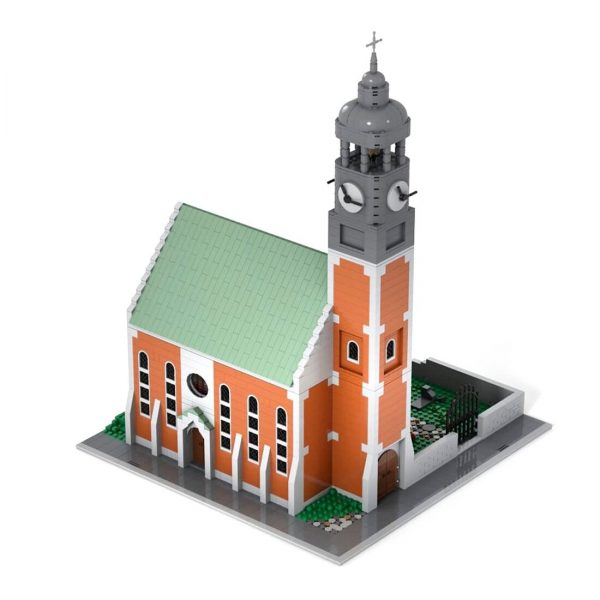 North German Church MODULAR BUILDING MOC-90525 by SteinbrueckerMOCs WITH 3122 PIECES
