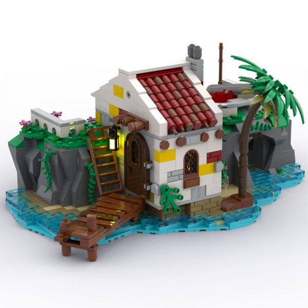 Pirates – The Conquered Outpost Modular Building MOC-90994 by cjtonic with 1014 pieces
