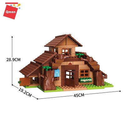 Bear House Movie Qman 5212 with 113 pieces