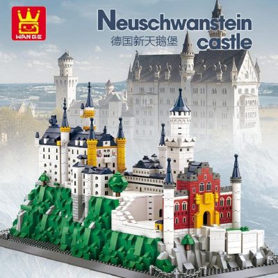 Schloss Neuschwanstein MODULAR BUILDING WANGE 6226 with 1969 pieces