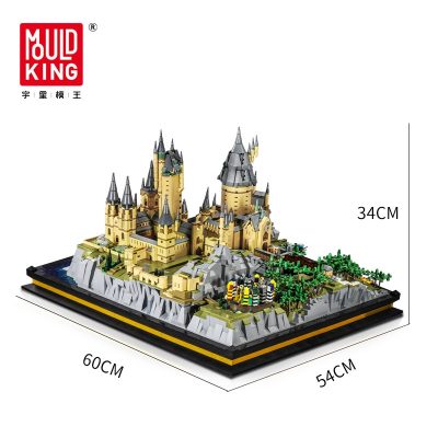 Hogwarts School Modular Building MOULD KING 22004 with 6862 pieces