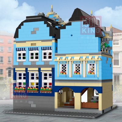 European Market Modular Building MOULD KING 16020 with 3016 pieces