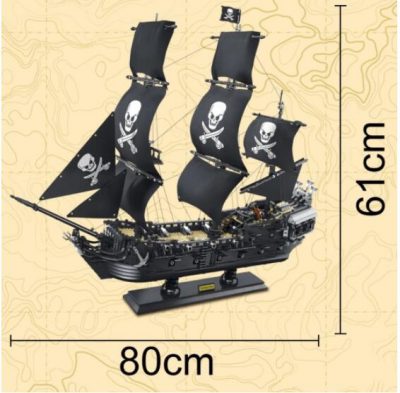 The Black Pearl Ship Pirate MOVIE DK 6001 with 3423 pieces