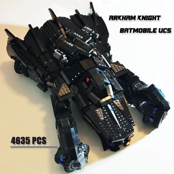 Arkham Knight Batmobile UCS MOVIE MOC-22725 by hasskabal WITH 4635 PIECES