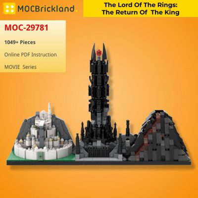 The Lord of the Rings: The Return of the King MOVIE MOC-29781 WITH 1049 PIECES