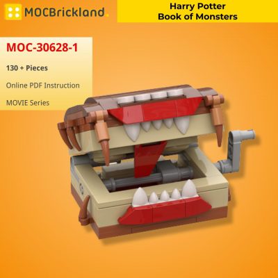 Harry Potter Book of Monsters MOVIE MOC-30628-1 WITH 130 PIECES