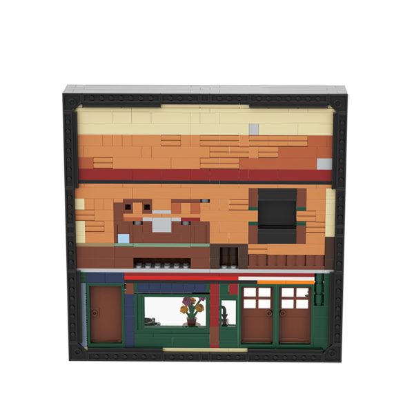 21319 FRIENDS Central Perk in Photo Frame MOVIE MOC-33700 by Beewiks WITH 690 PIECES