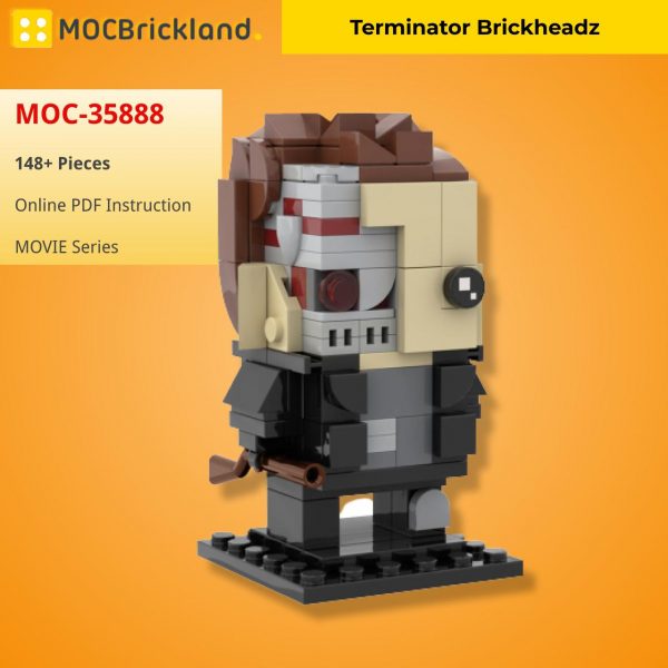 Terminator Brickheadz MOVIE MOC-35888 WITH 148 PIECES