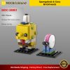 Spongebob and Gary Brickheadz MOVIE MOC-38051 by VNMBricks WITH 154 PIECES