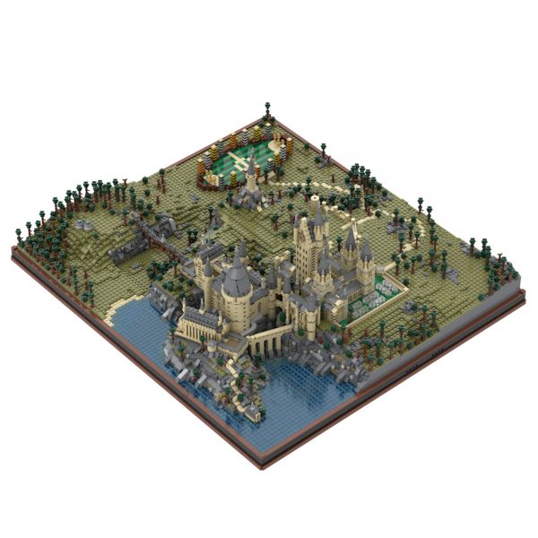 Harry Potter Hogwarts Castle Epic Detailed Build MOVIE MOC-45950 WITH 11726 PIECES