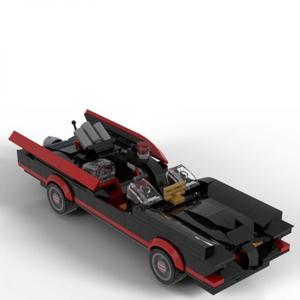 Batmobile Classic 1966 (Bat man TV Show) MOVIE MOC-51291 by Brick.Mocman with 305 pieces