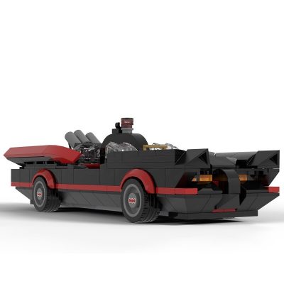 Batmobile Classic 1966 (Bat man TV Show) MOVIE MOC-51291 by Brick.Mocman with 305 pieces