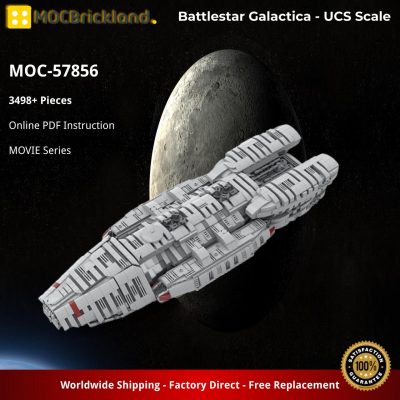 Battlestar Galactica – UCS Scale MOVIE MOC-57856 with 3498 pieces