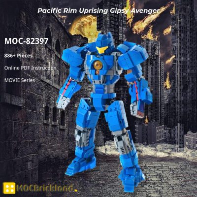Pacific Rim Uprising Gipsy Avenger MOVIE MOC-82397 by SassySeal WITH 886 PIECES