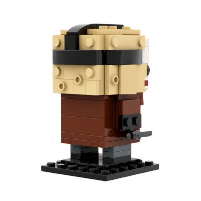 Jason Voorhees (Friday the 13th) BrickHeadz MOVIE MOC-84775 by Stormythos with 150 pieces