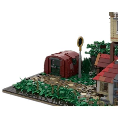 The Burrow Scenery (HP2) MOVIE MOC-85308 by JL.Bricks with 708 pieces