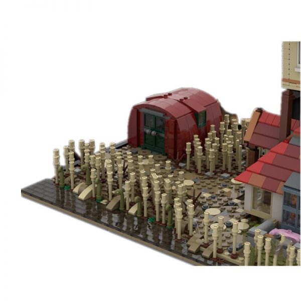 The Burrow Scenery (HP6) MOVIE MOC-85309 by JL.Bricks with 943 pieces