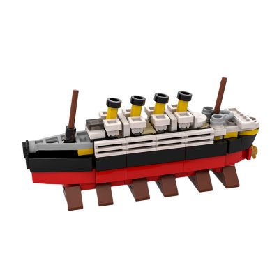 The Micro Titanic MOVIE MOC-90208 with 152 pieces