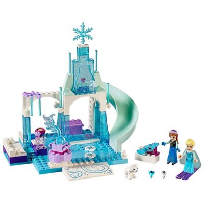 Anna and Elsa's Frozen Playground Compatible MOC 10736 Movie SX 3015 with 188 pieces