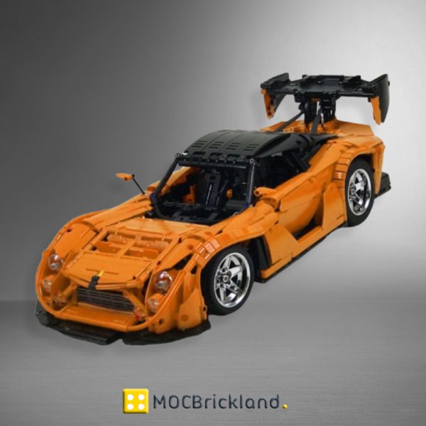 MOC 22346 MAZDA RX-7 by KD123 with 2351 pieces