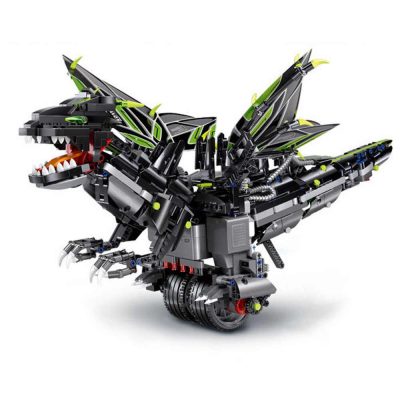 The RC Balance Dragon Creator MOULD KING 13029 with 1166 pieces