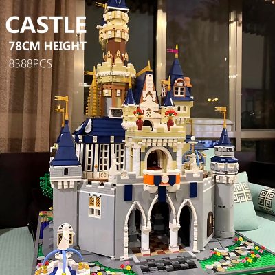 Disney Cinderella Castle Modular Building MOULD KING 13132 with 8388 pieces