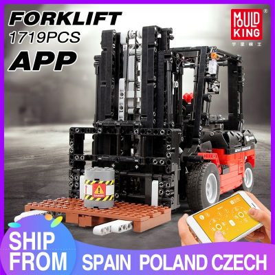 RC Forklift MK II Truck Technic MOULD KING 13106 with 1719 pieces
