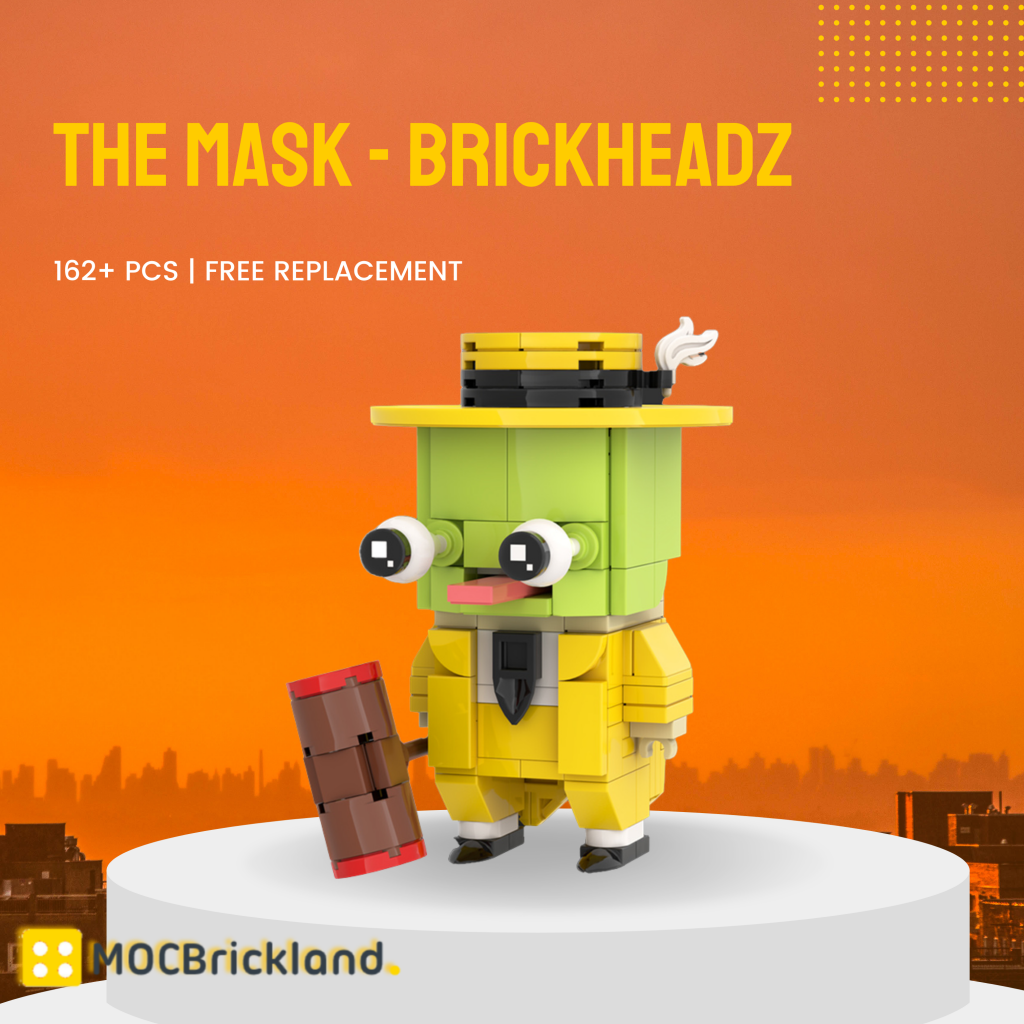 The Mask – Brickheadz MOC-101982 Movie with 162 Pieces