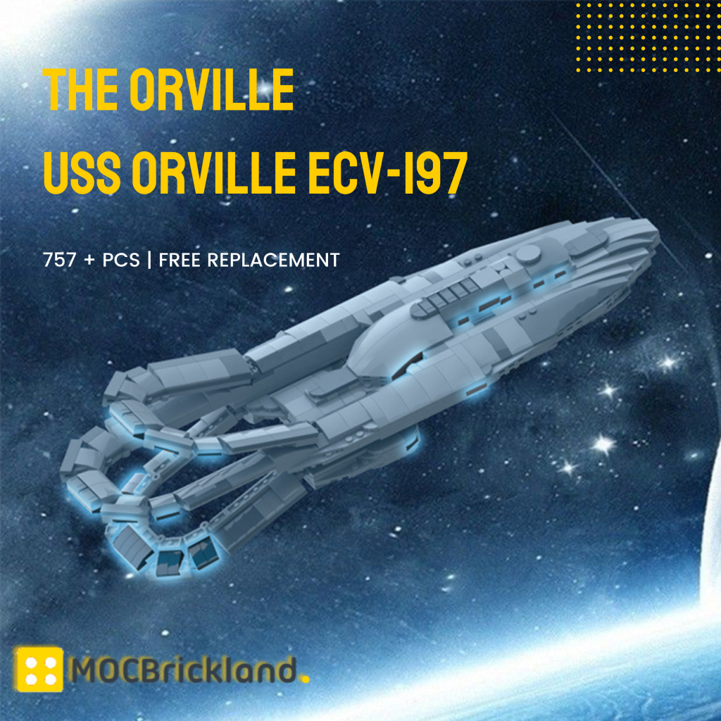 The Orville USS Orville ECV-197 MOC-117976 Movie with 757 Pieces