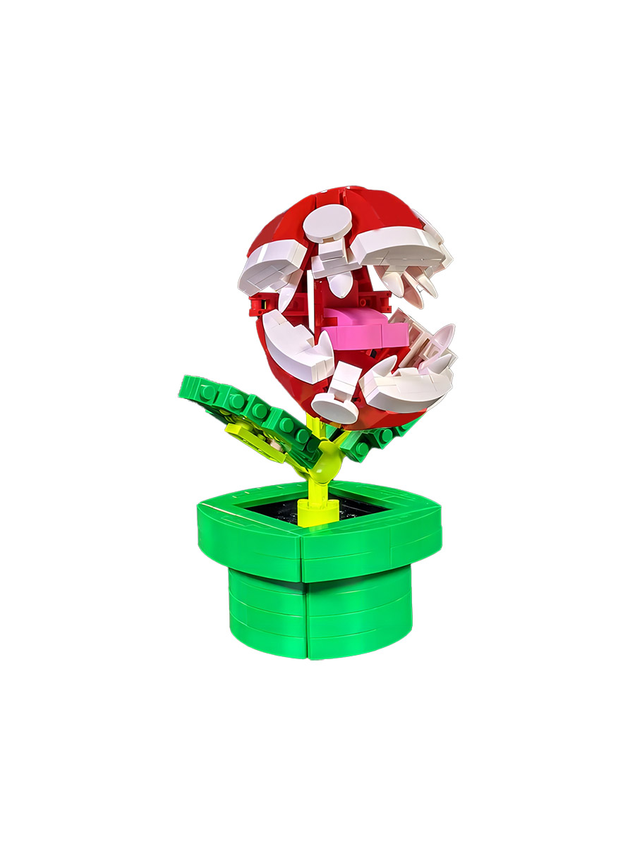 Piranha Plant Chomper Little Shop of Horrors MOC-89506 Creator With 354 Pieces