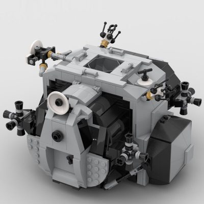 Apollo Lunar Module SPACE MOC-29829 by FreakCube with 3470 pieces