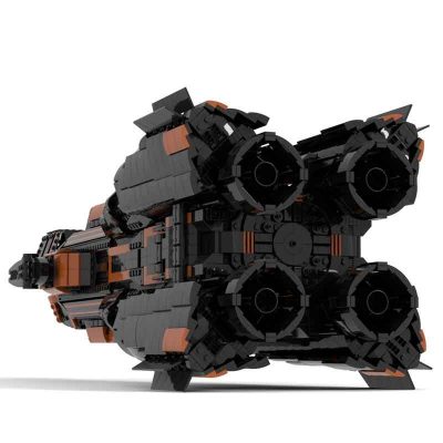 MCRN Donnager SPACE MOC-58858 by brickgloria with 5830 pieces