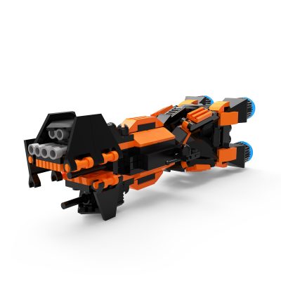 Mcrn Donnager Micro (The Expanse) SPACE MOC-60415 WITH 170 PIECES