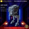 First Order AT-ST Walker STAR WARS MOC-15276 by EDGE OF BRICKS WITH 578 PIECES
