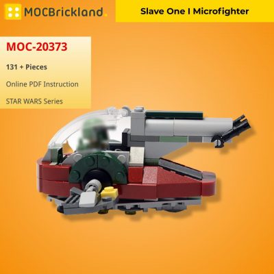 Slave One I Microfighter STAR WARS MOC-20373 WITH 131 PIECES