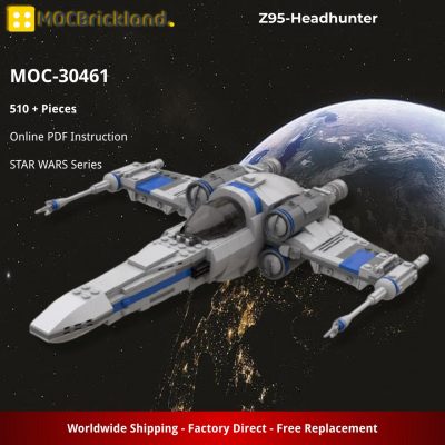 Z95-Headhunter STAR WARS MOC-30461 by Moppo WITH 510 PIECES