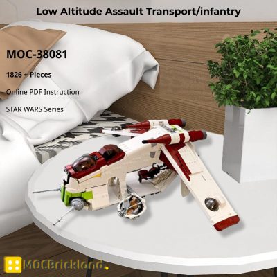 Low Altitude Assault Transport/infantry LAAT/i STAR WARS MOC-38081 by thomas_jenkins_bricks with 1826 pieces