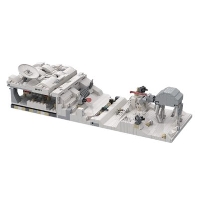 Micro Hoth Alternative Build STAR WARS MOC-46597 with 620 pieces