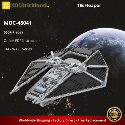 TIE Reaper STAR WARS MOC-48041 by JaydenIrwin WITH 550 PIECES