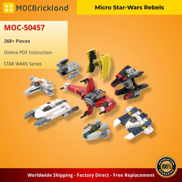 Micro Star-Wars Rebels STAR WARS MOC-50457 by ron_mcphatty WITH 368 PIECES