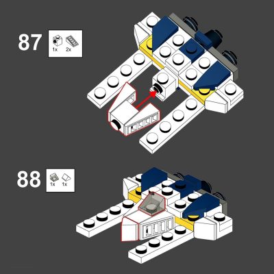 Micro Star-Wars Rebels STAR WARS MOC-50457 by ron_mcphatty WITH 368 PIECES