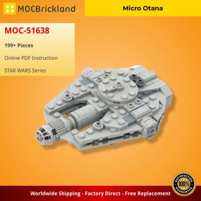 Micro Otana STAR WARS MOC-51638 by ron_mcphatty WITH 199 PIECES