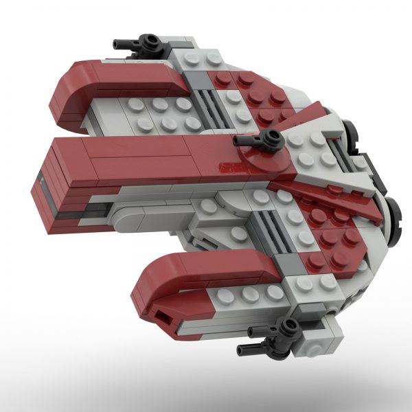 Micro Ebon Hawk STAR WARS MOC-53095 by ron_mcphatty WITH 225 PIECES