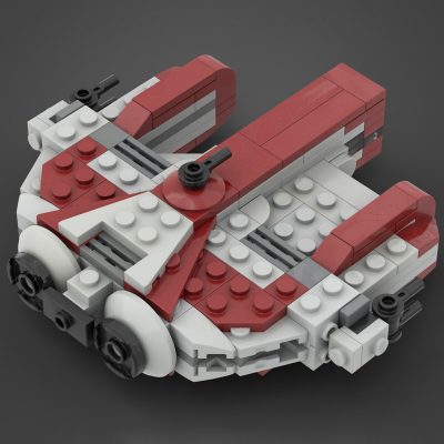 Micro Ebon Hawk STAR WARS MOC-53095 by ron_mcphatty WITH 225 PIECES